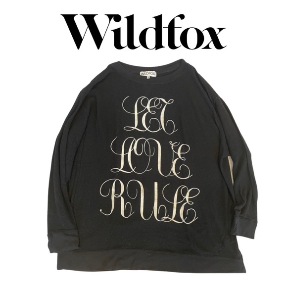 Wildfox Oversized Sweatshirt - Picture 1 of 5